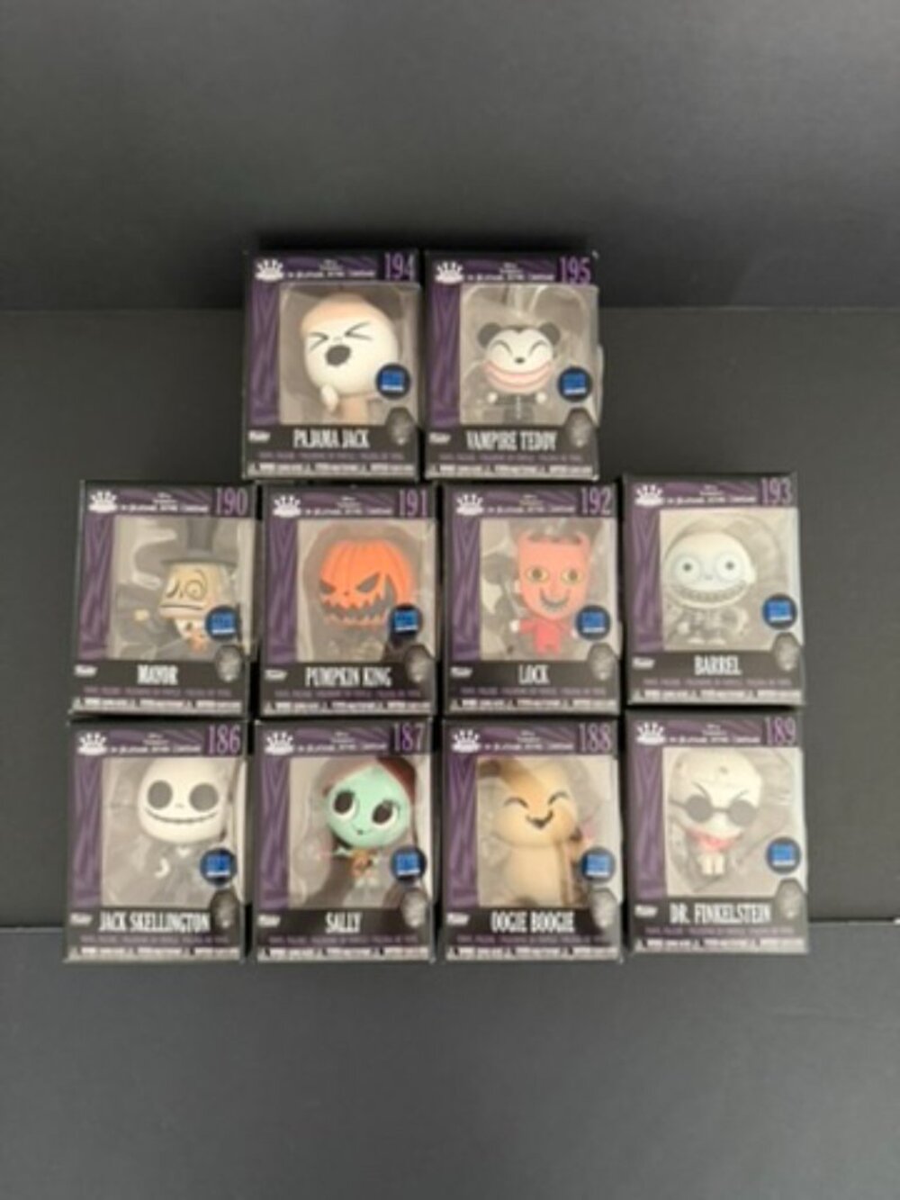 Funko Minis Nightmare Before Christmas Figures Five Below Lot of 10 Collection